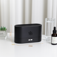 Flame Fire Humidifier Aromatherapy Diffuser Ultrasonic Aromatic Essences House Air Humidifier Home Bedoom Fragrance Diffusers