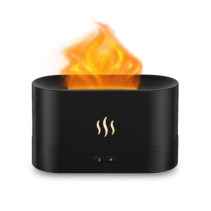 Flame Fire Humidifier Aromatherapy Diffuser Ultrasonic Aromatic Essences House Air Humidifier Home Bedoom Fragrance Diffusers