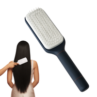 Transform Your Hair Care Routine with the Rotatable Self-Cleaning Telescopic Massage Airbag Comb - The Ultimate Anti-Static Hair Brush!