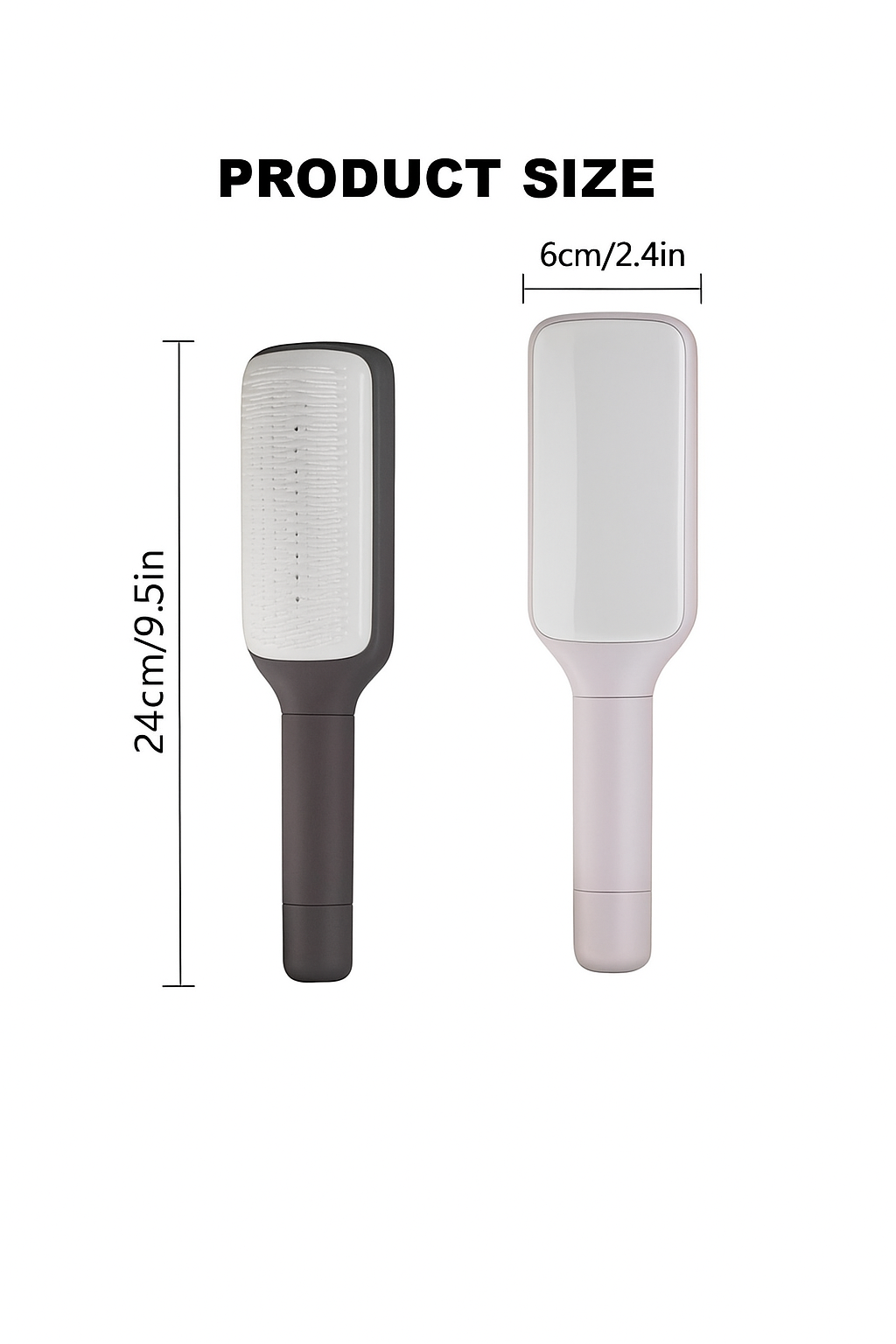 Transform Your Hair Care Routine with the Rotatable Self-Cleaning Telescopic Massage Airbag Comb - The Ultimate Anti-Static Hair Brush!