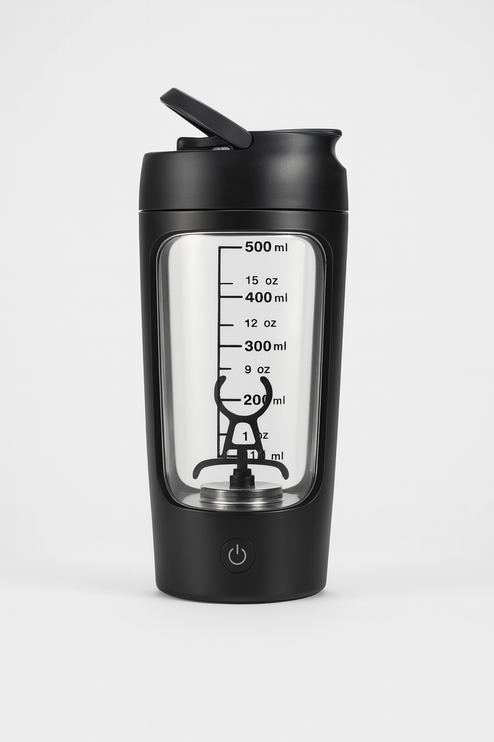 650Ml USB Rechargeable Electric Protein Shaker Bottle - Your Ultimate Fitness Companion for Smooth Blends Anywhere!