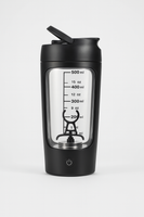 650Ml USB Rechargeable Electric Protein Shaker Bottle - Your Ultimate Fitness Companion for Smooth Blends Anywhere!
