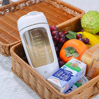 650Ml USB Rechargeable Electric Protein Shaker Bottle - Your Ultimate Fitness Companion for Smooth Blends Anywhere!